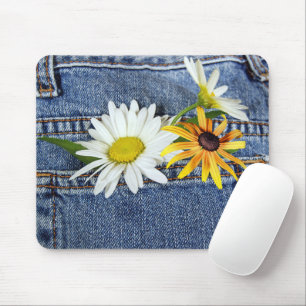 Mousepad Visitas em Blue Jean Pocket