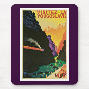 Mousepad Visitez La Yougoslavie