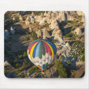 Mousepad Vista Aérea de Balões de Ar Quente, Capadócia