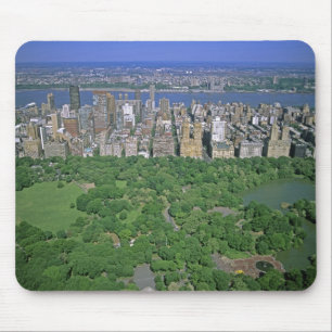 Mousepad Vista aérea do Central Park e do lado oeste