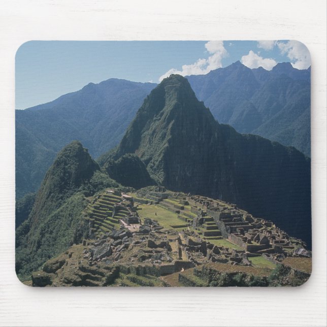 Mousepad Vista da citadela em Machu Picchu (Frente)