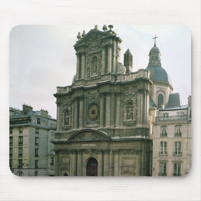 Mousepad Vista da fachada, construída 1627-41 (Frente)