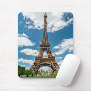 Mousepad Vista da Torre Eiffel do Parque Público Champ de M