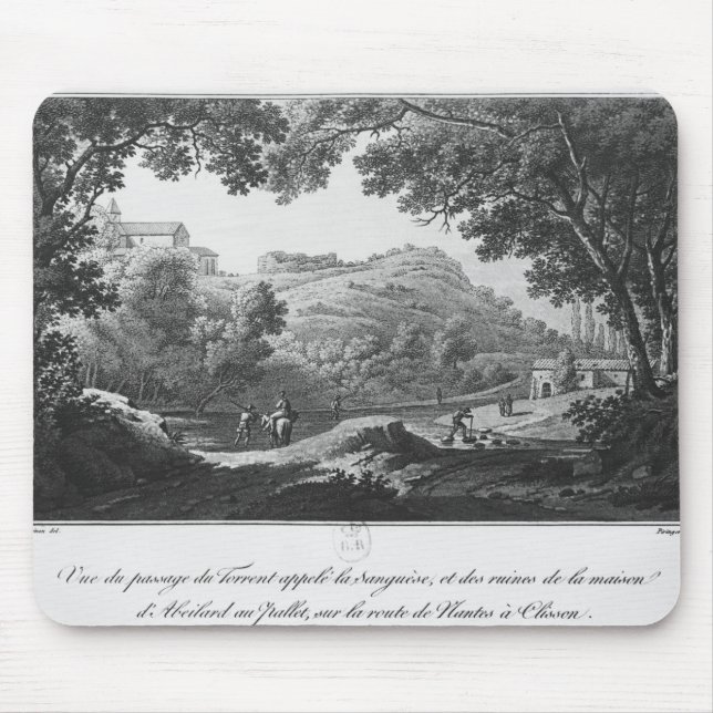 Mousepad Vista da torrente conhecida como o La Sanguese (Frente)