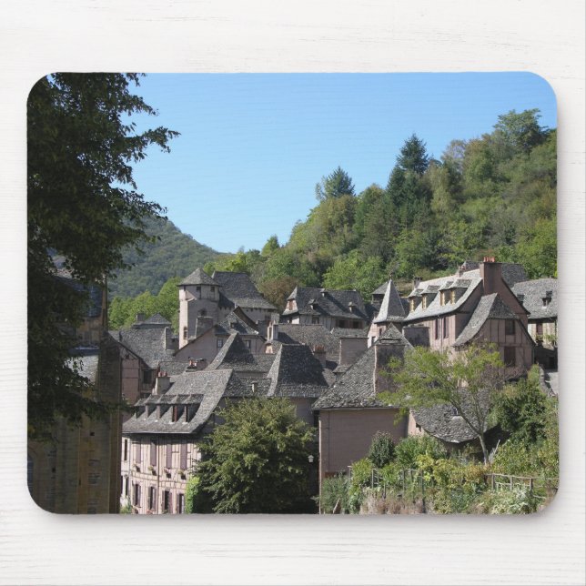 Mousepad Vista da vila medieval (foto) (Frente)
