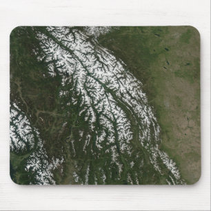 Mousepad Vista das montanhas rochosas