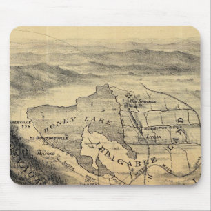 Mousepad Vista de Bird, Honey Lake Valley