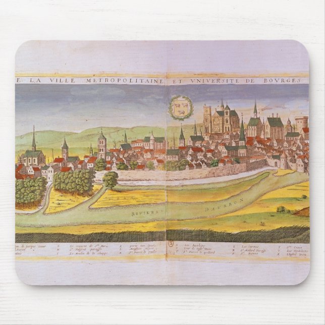 Mousepad Vista de Burges e da universidade (Frente)