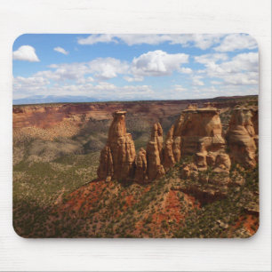 Mousepad Vista de Canyon Rim Trail no Colorado Monument