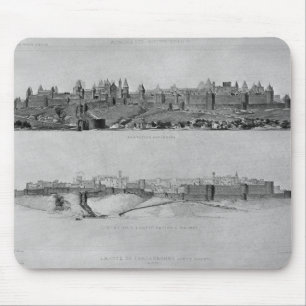 Mousepad Vista de Carcassonne do lado oeste