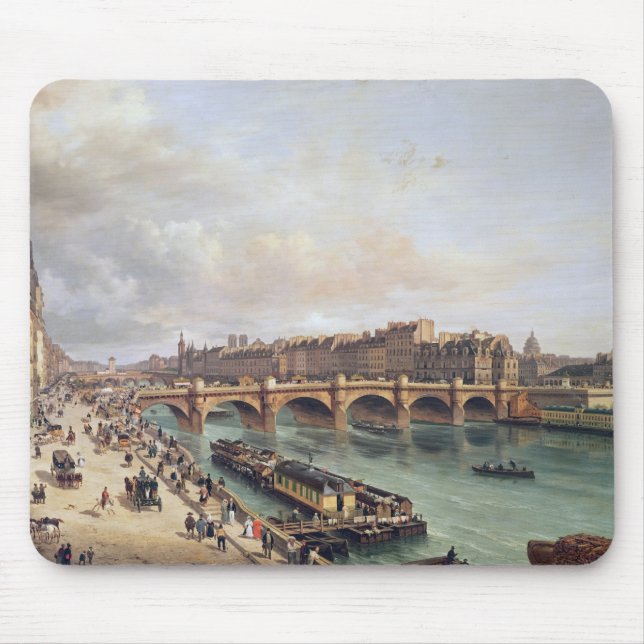 Mousepad Vista de Pont Neuf, 1832 (Frente)