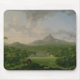 Mousepad Vista de Powerscourt, condado Wicklow, c.1760-2