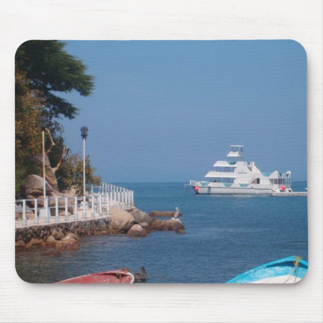 Mousepad vista de Puerto Vallarta (Frente)