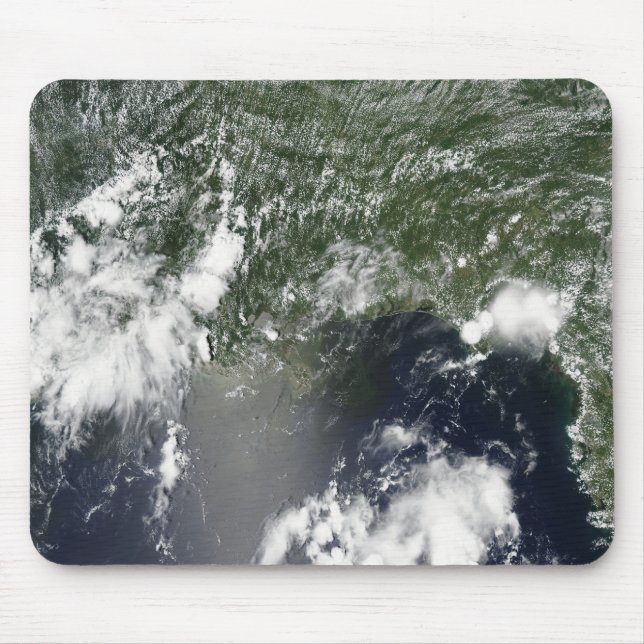 Mousepad Vista de satélite do Golfo do México (Frente)