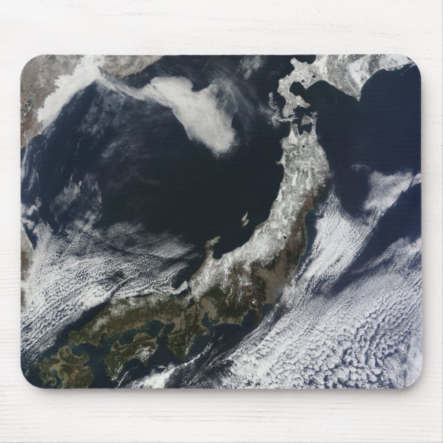 Mousepad Vista de satélite do Japão (Frente)