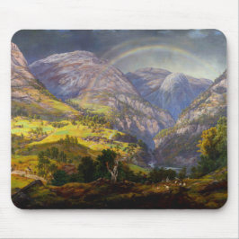 Mousepad Vista de Stalheim na Noruega