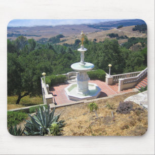 Mousepad Vista do Castelo de Hearst, San Simeon, Califórni