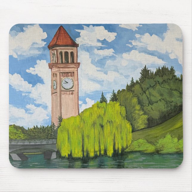 Mousepad Vista do Parque da Margem do Rio (Frente)