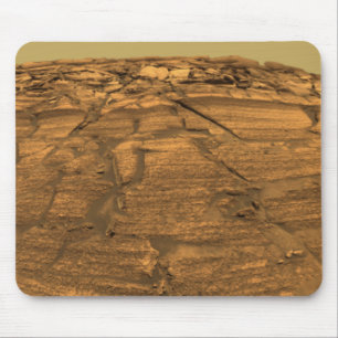 Mousepad Vista do penhasco das queimaduras em Marte