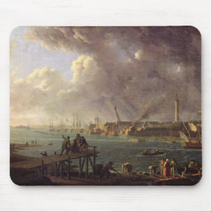 Mousepad Vista do porto de Lorient