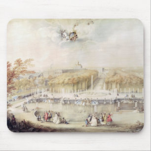 Mousepad Vista dos jardins e do castelo de Versalhes