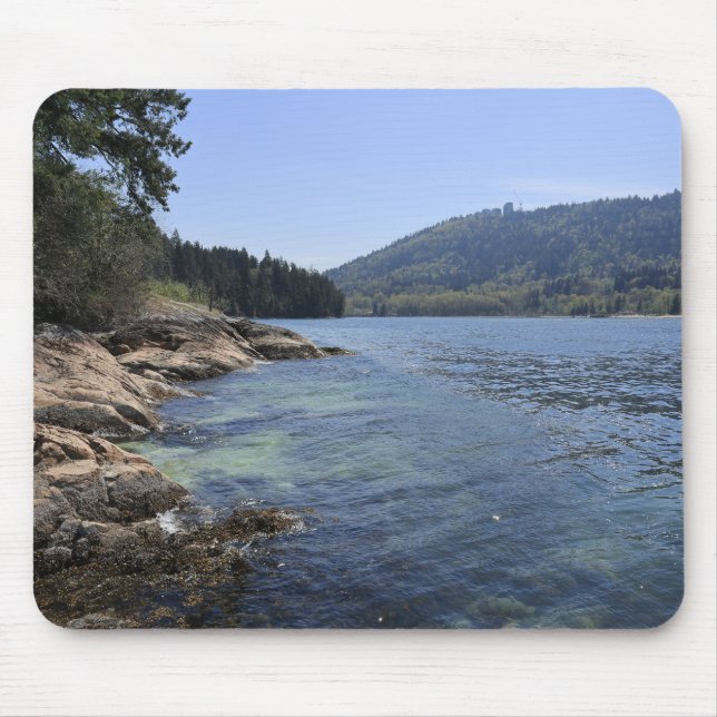 Mousepad Vista Marinha Elegante (Frente)