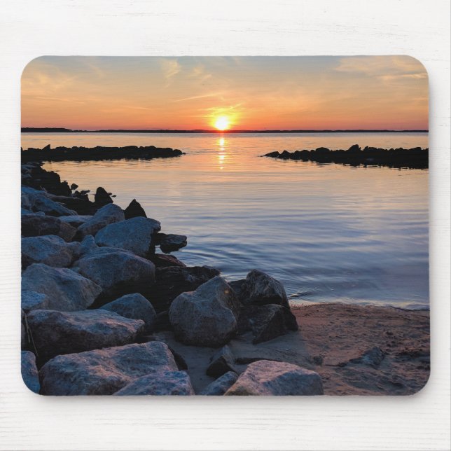 Mousepad Vista Marinha Elegante (Frente)