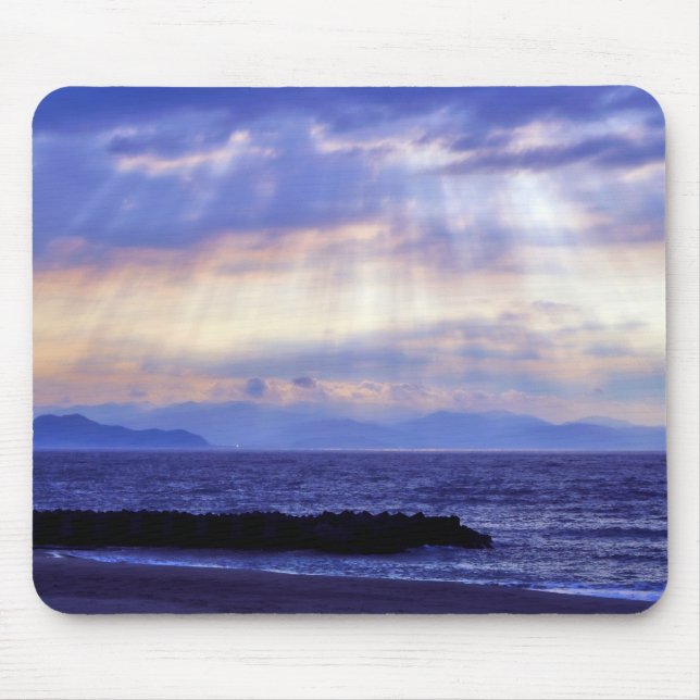 Mousepad Vista Marinha Elegante (Frente)