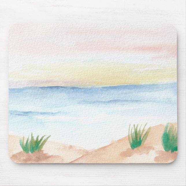 Mousepad Vista Marinha Elegante (Frente)