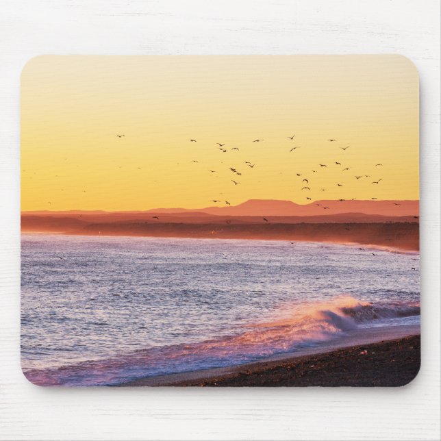 Mousepad Vista Marinha Elegante (Frente)