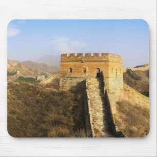 Mousepad Vista panorâmica da Grande Muralha, China 2