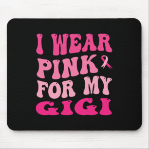 Mousepad Vista Rosa Para Minha Consciência Gigi Do Cancer D