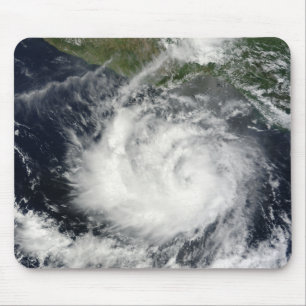 Mousepad Vista satélite da tempestade tropical Darby
