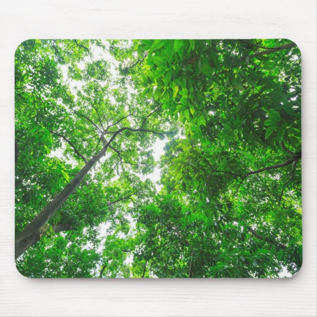 Mousepad Vista Superior de Árvores (Frente)