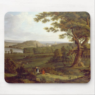Mousepad Vista T31507 do ao noroeste do castelo Howard,