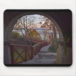 Mousepad Vista vista a partir da dentro da Residência de Ba