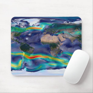 Mousepad Visualização De Ventos Globais.