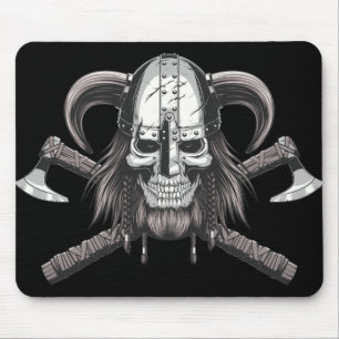 Mousepad Visualizando o mouse Skull Pad