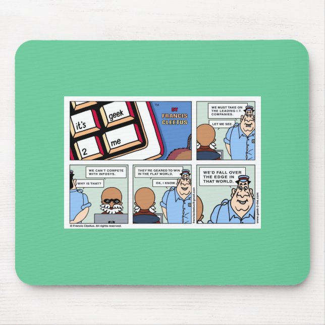 Mousepad Vitória em um mundo liso! (Frente)