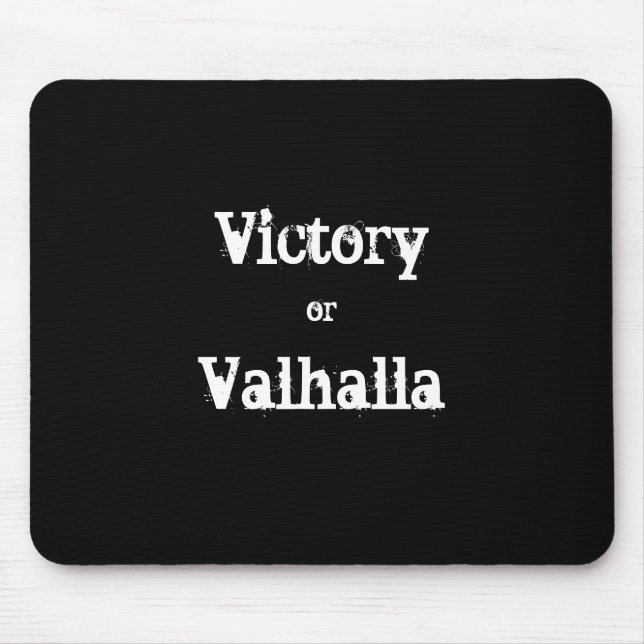 Mousepad Vitória ou presente Valhalla (Frente)