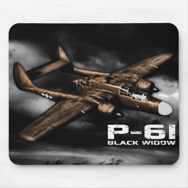 Mousepad Viúva Preta P-61 (Frente)