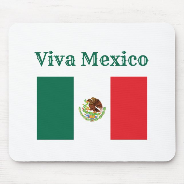 Mousepad Viva Bandeira do México (Frente)
