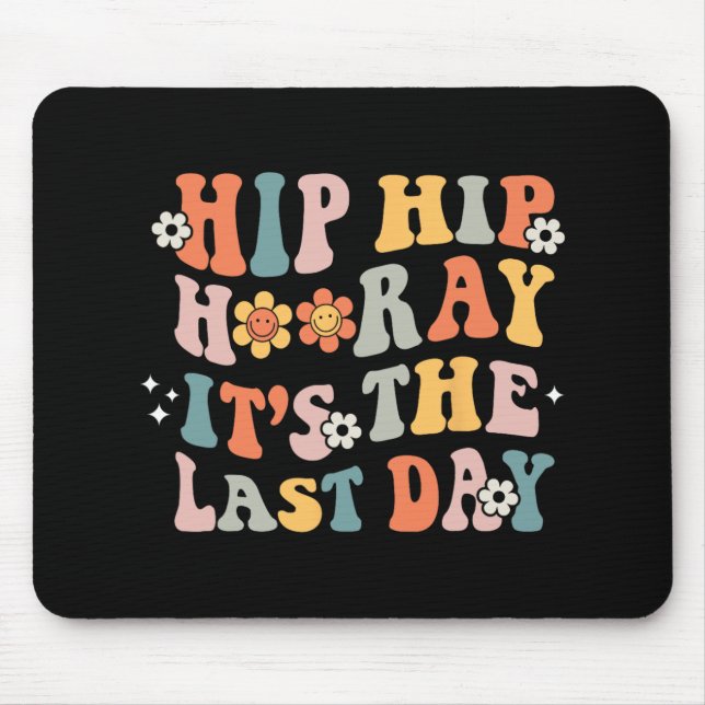Mousepad Viva É o Último Dia de Aula Aluno Groovy (Frente)