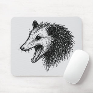Mousepad Viva Falso A Sua Morte Comendo Lixo Engraçado Ogam