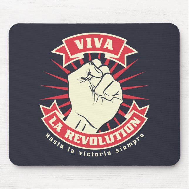 Mousepad Viva La Revolution (Frente)