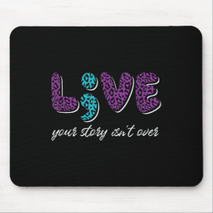 Mousepad Viva Sua História Não Terminou - Prevenção de Suic