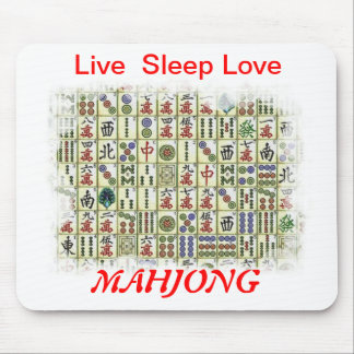 Mousepad vive o amor do sono, Mahjong