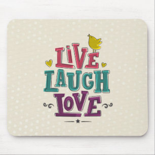 MOUSEPAD VIVE RAIVA AMOR