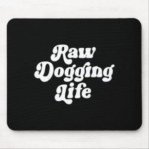 Mousepad Vivendo a Vida sem Filtro Citação Engraçada Vintag