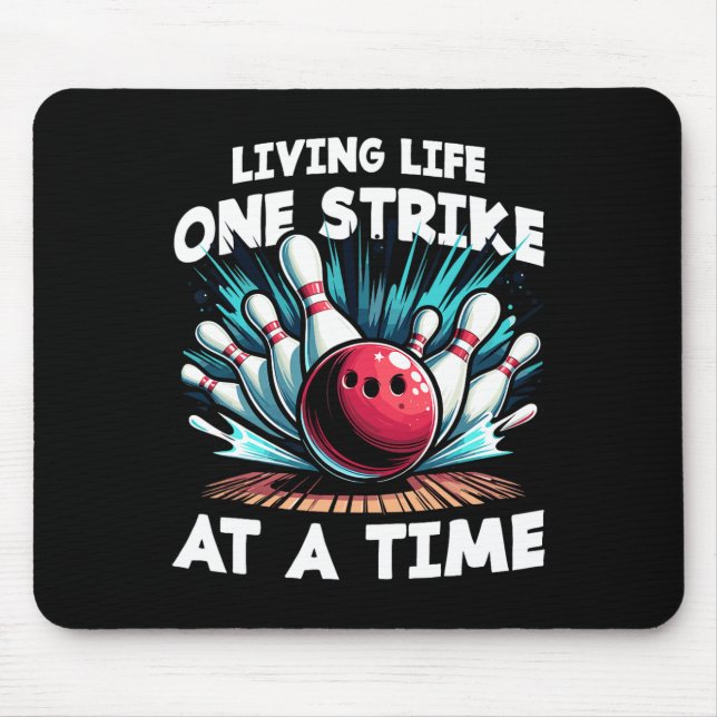 Mousepad Vivendo A Vida Um Golpe De Cada Vez (Frente)